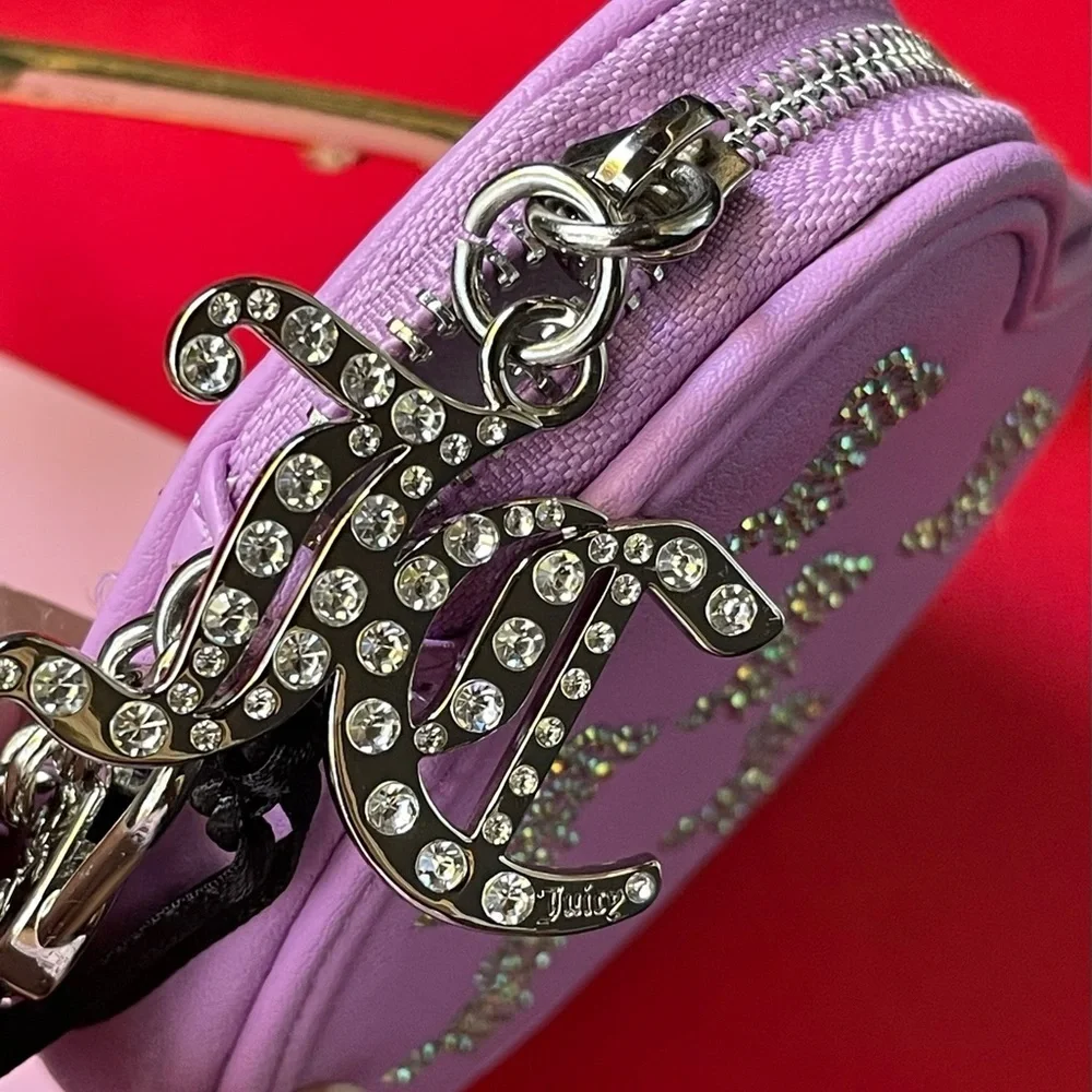 JUICY COUTURE WALLET,Juicy Couture Purple Heart Clutch